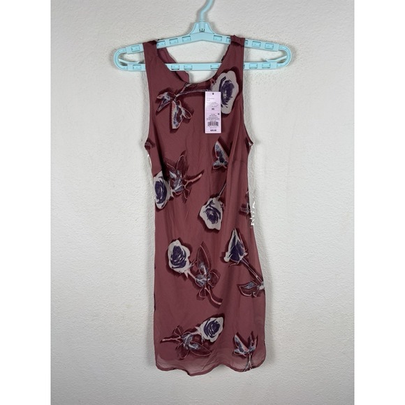 wild fable Dresses & Skirts - Wild Fable Dress Womens Size XS Floral Mini Slip Pink New With Tags $25